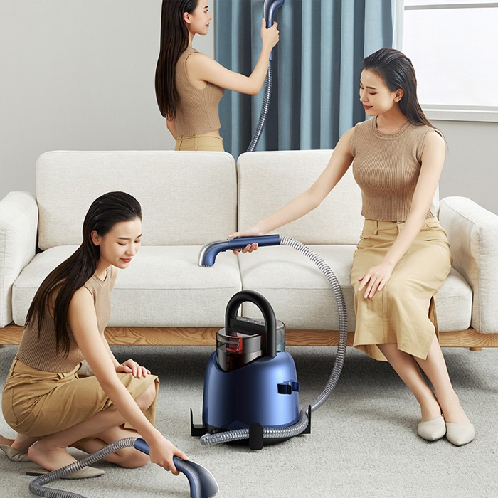 Deerma Vacuum Cleaner Penyedot Debu Sofa & Kasur - BY200 Biru
